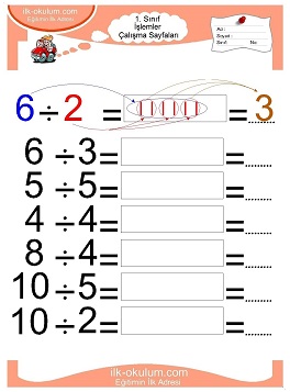 Çocuklar İçin toplam işlemi yaprak testleri 